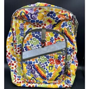 LL Bean Book‎ Bag Back Pack Geometric Shapes Colorful